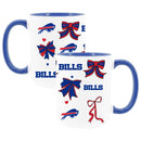  Bills 2pk 15oz Bow Coffee Mug 