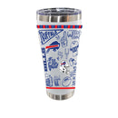 Sketchpad Design 30oz SS Tumbler | Buffalo Bills
