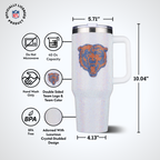 40oz Bling Collosal Tumbler | Chicago Bears
