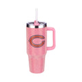 40oz Pink Bling Game Day Tumbler I | Chicago Bears
