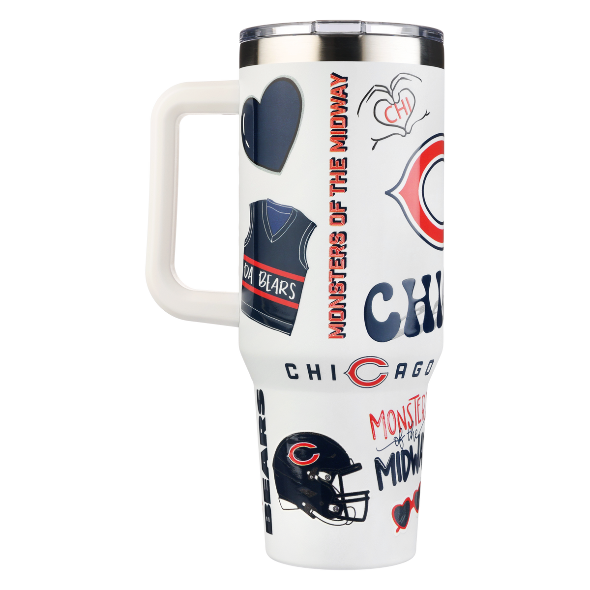 40oz Team Spirit Game Day Tumbler I | Chicago Bears