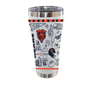 Sketchpad Design 30oz SS Tumbler | Chicago Bears