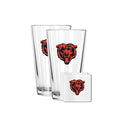 2 Pack Pint and Coasters Set | Chicago Bears