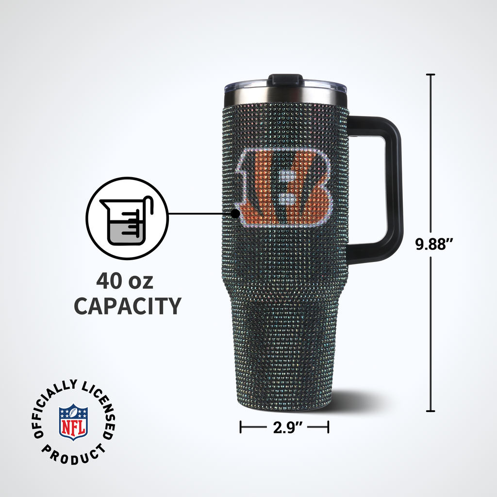 40oz TC Bling Game Day Tumbler I | Cincinnati Bengals