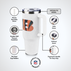 40oz Bling Collosal Tumbler | Cincinnati Bengals