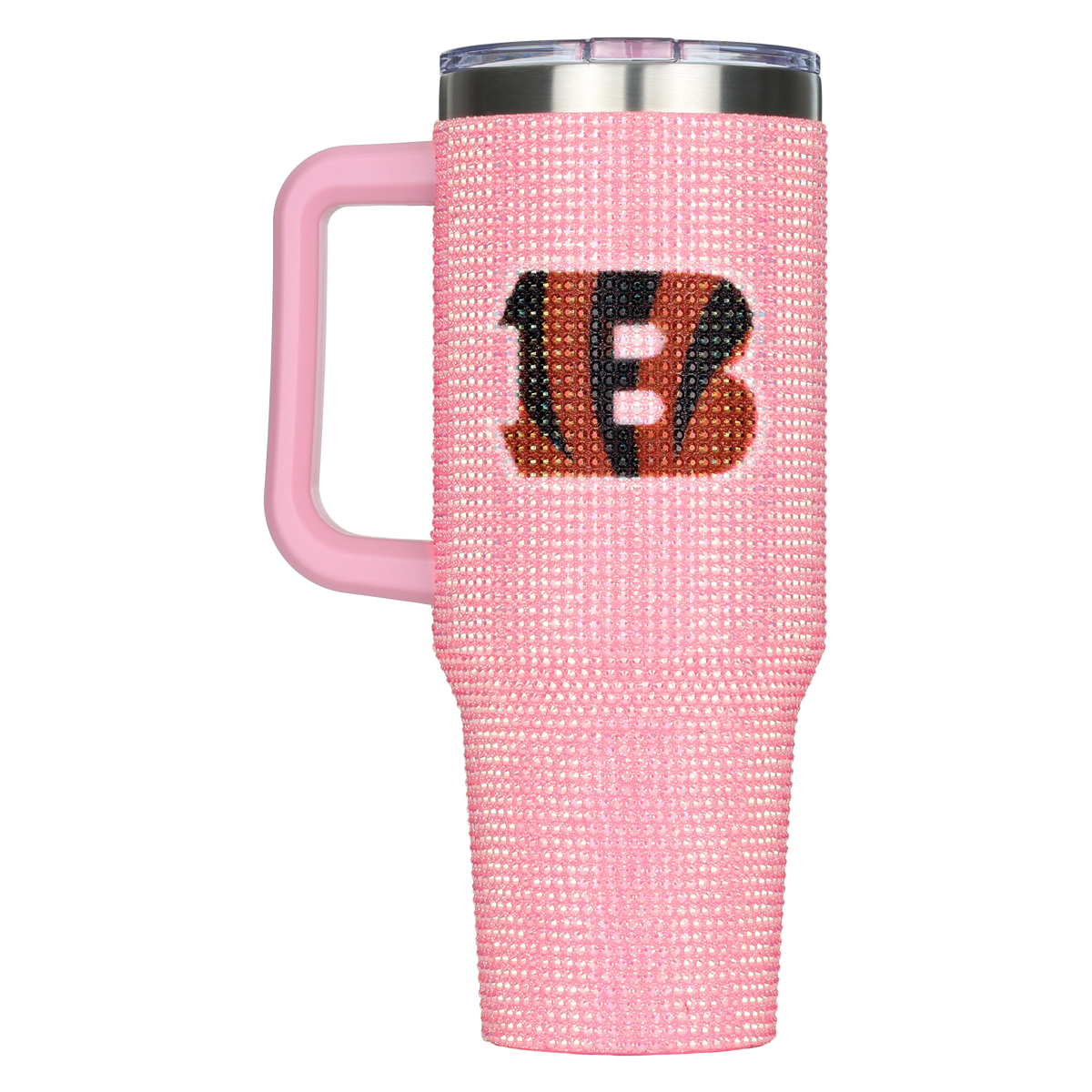 40oz Pink Bling Game Day Tumbler I | Cincinnati Bengals