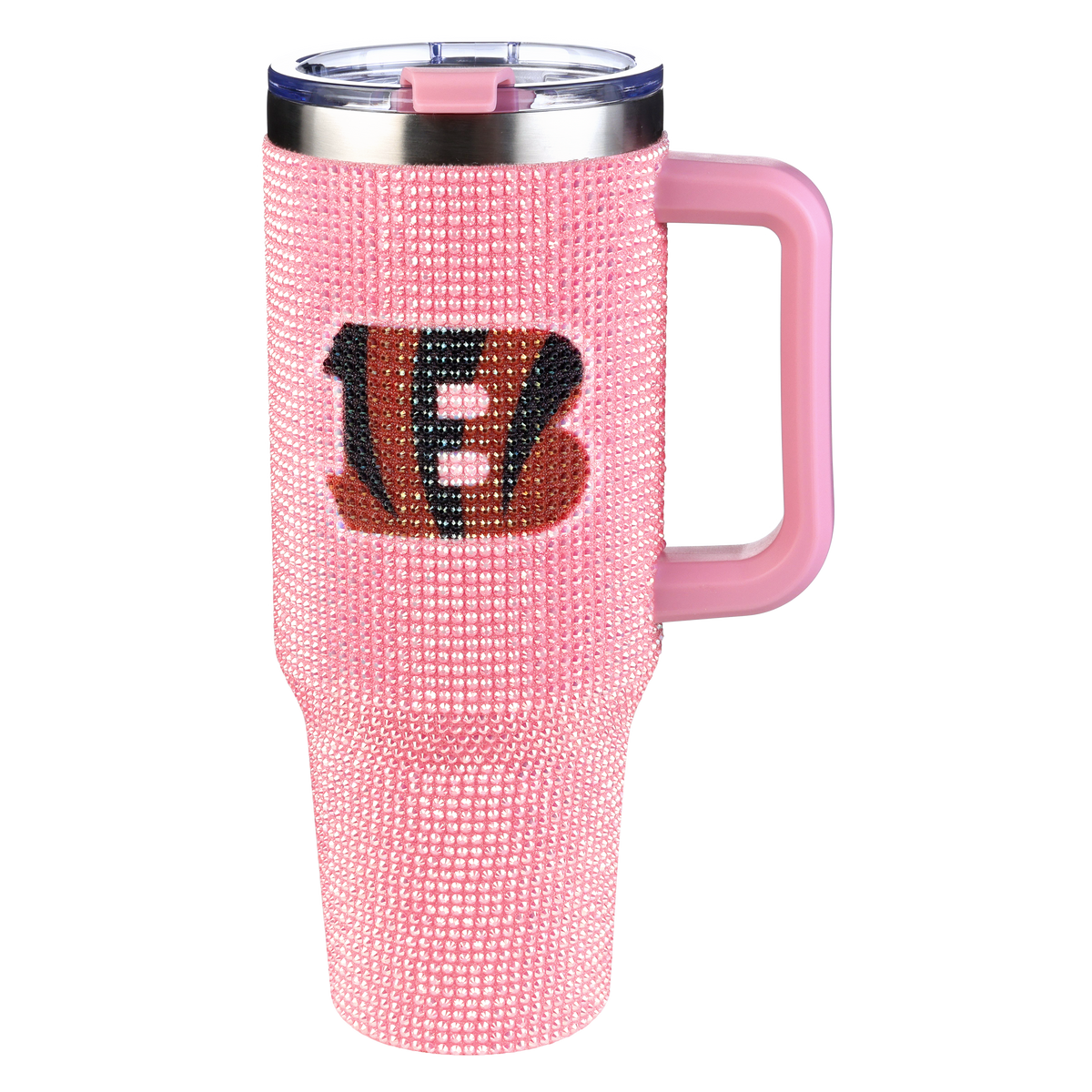 40oz Pink Bling Game Day Tumbler I | Cincinnati Bengals