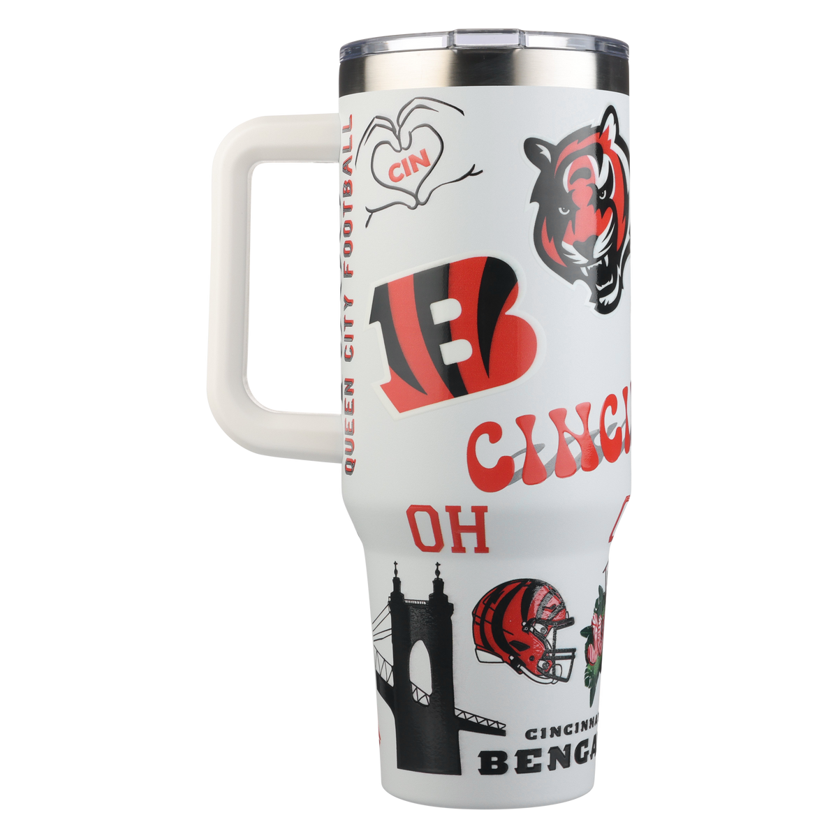 40oz Team Spirit Game Day Tumbler I | Cincinnati Bengals