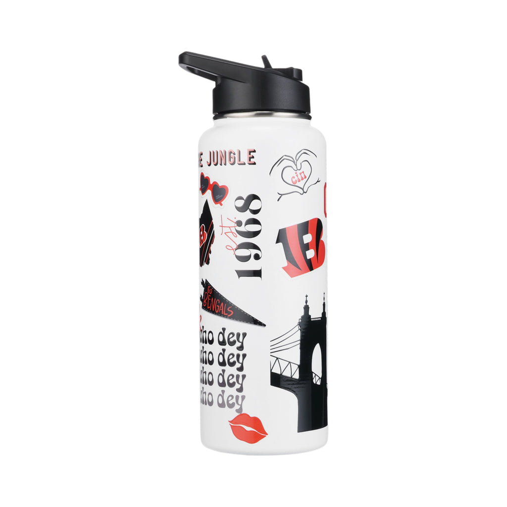 34oz Team Spirit Water Bottle I | Cincinnati Bengals