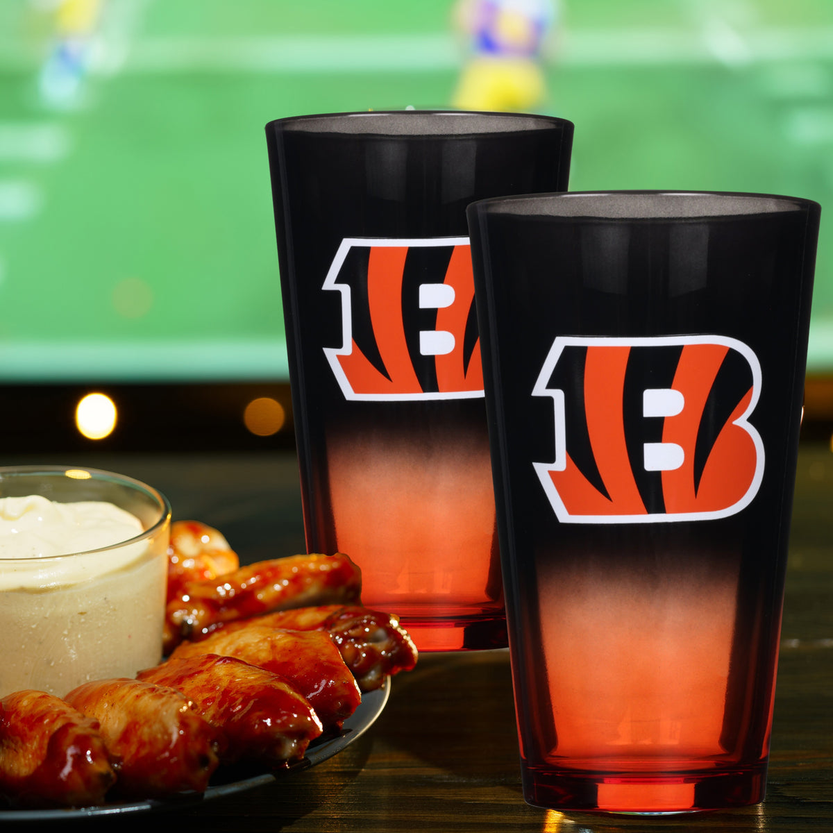2-Pack Ombre Pint Glasses | Cincinnati Bengals
