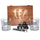 Wood Boxed Drinkware Set | Cincinnati Bengals