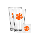 2 Pack Pint and Coasters set  | Clemson University