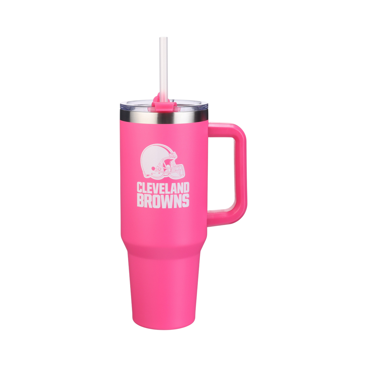 40oz Pink Game Day Tumbler I | Cleveland Browns