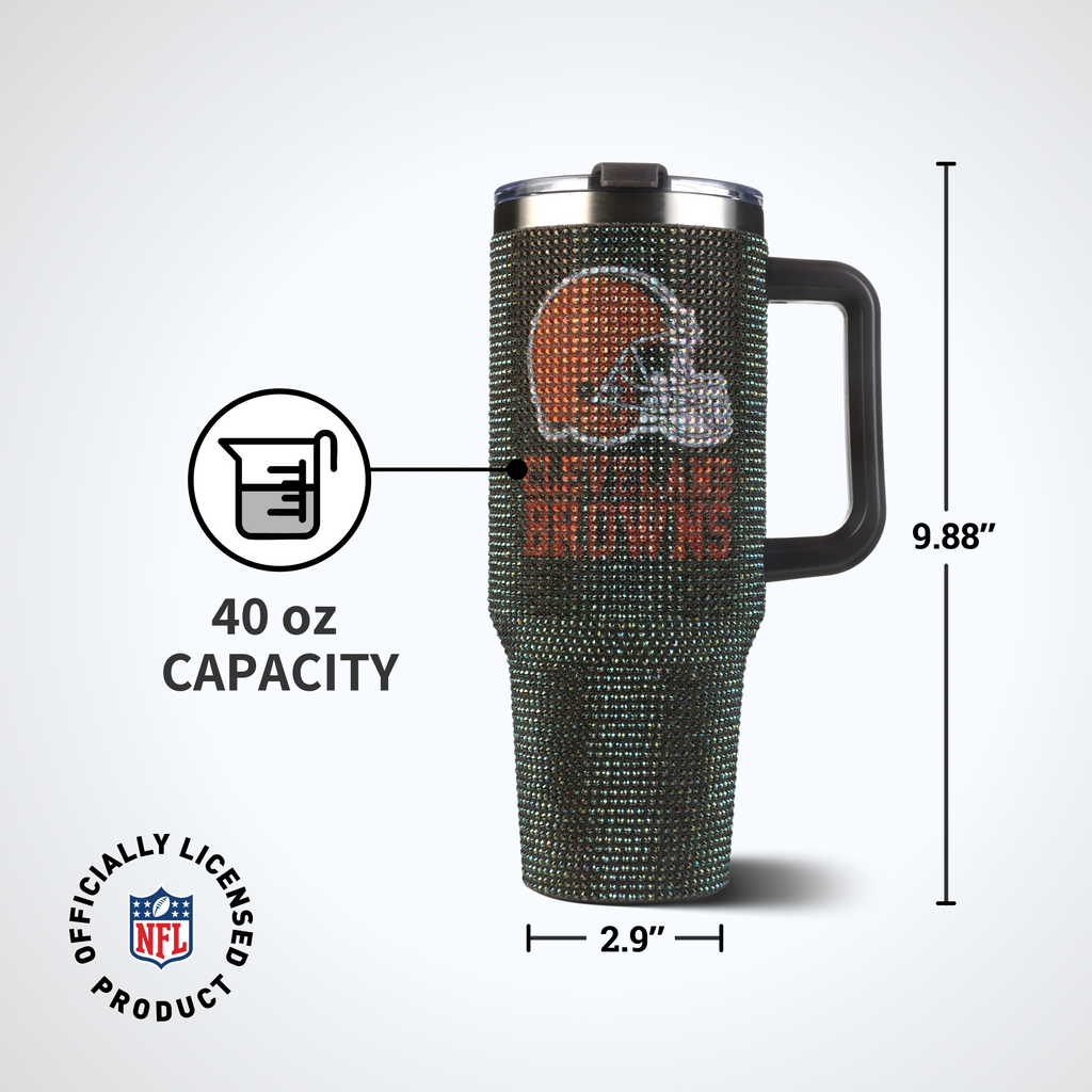 40oz TC Bling Game Day Tumbler I | Cleveland Browns