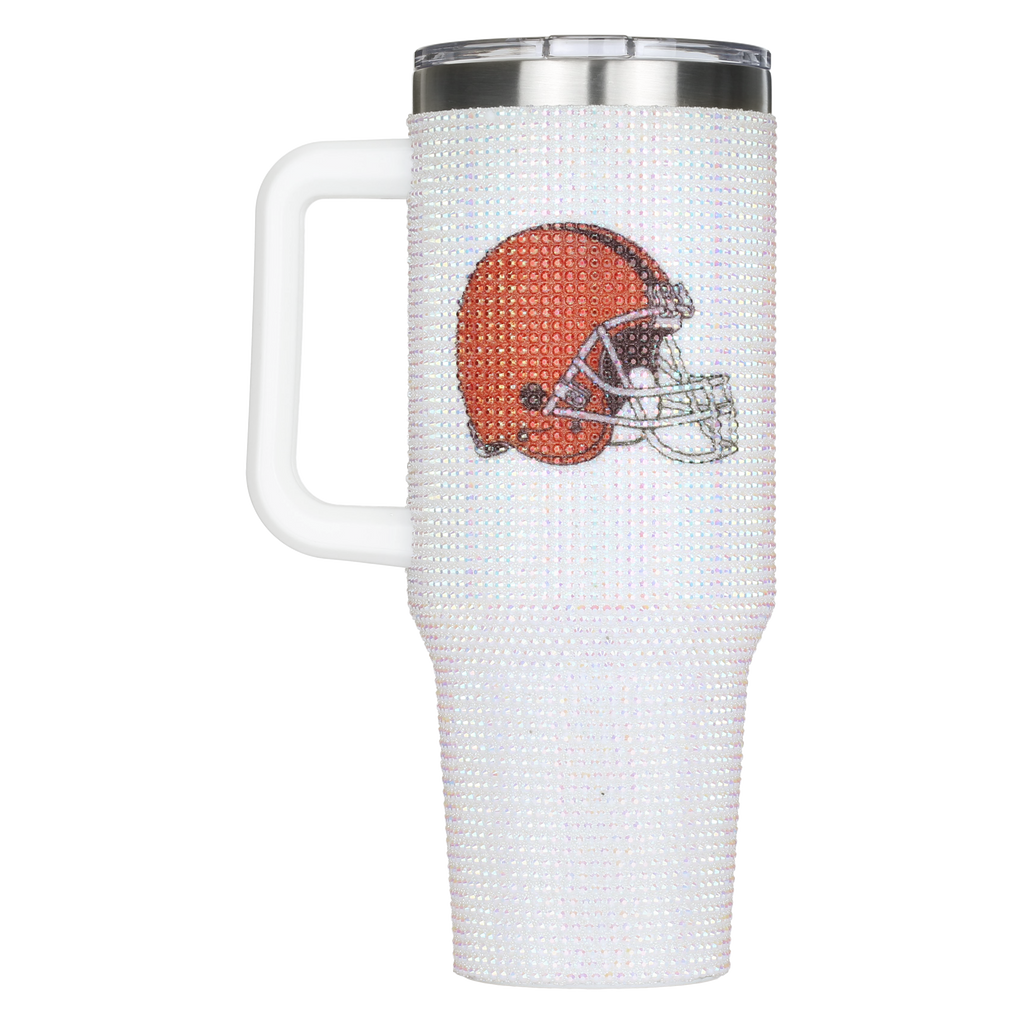 40oz Bling Collosal Tumbler | Cleveland Browns