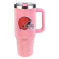 40oz Pink Bling Game Day Tumbler I | Cleveland Browns