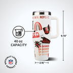40oz Team Spirit Game Day Tumbler I | Cleveland Browns