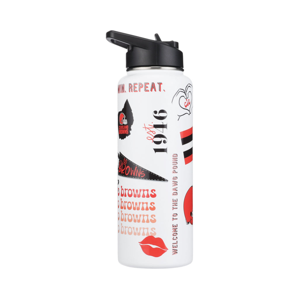 34oz Team Spirit Water Bottle I | Cleveland Browns