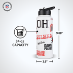 34oz Team Spirit Water Bottle I | Cleveland Browns