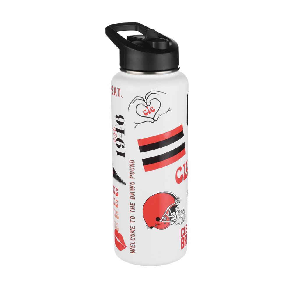 34oz Team Spirit Water Bottle I | Cleveland Browns