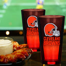 2-Pack Ombre Pint Glasses | Cleveland Browns