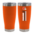 20oz Stainless Steel Tumbler Let's Go Team | Cleveland Browns