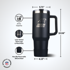 40 OZ Game Day Tumbler I | Carolina Panthers
