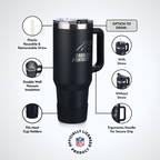 40 OZ Game Day Tumbler I | Carolina Panthers