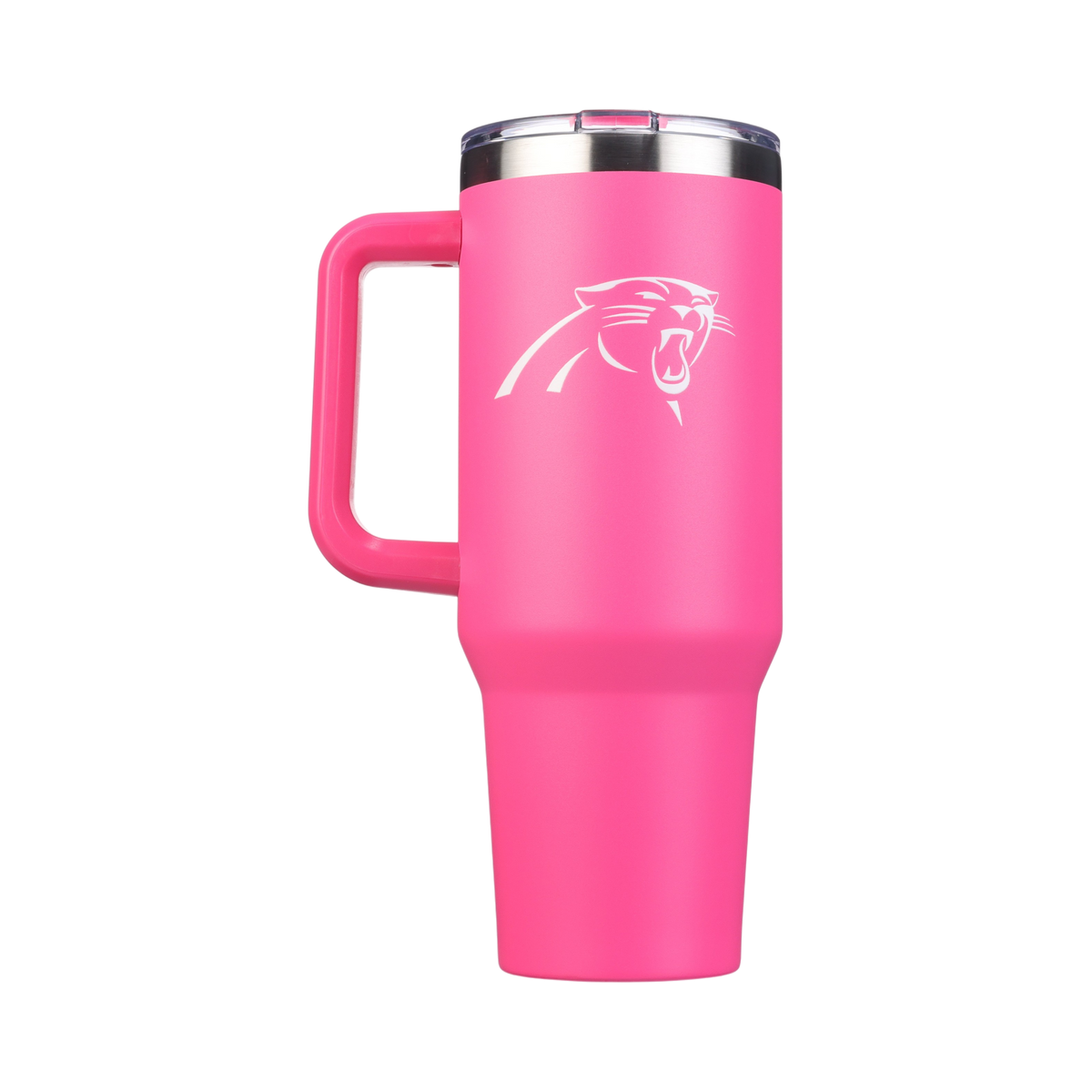 40oz Pink Game Day Tumbler I | Carolina Panthers