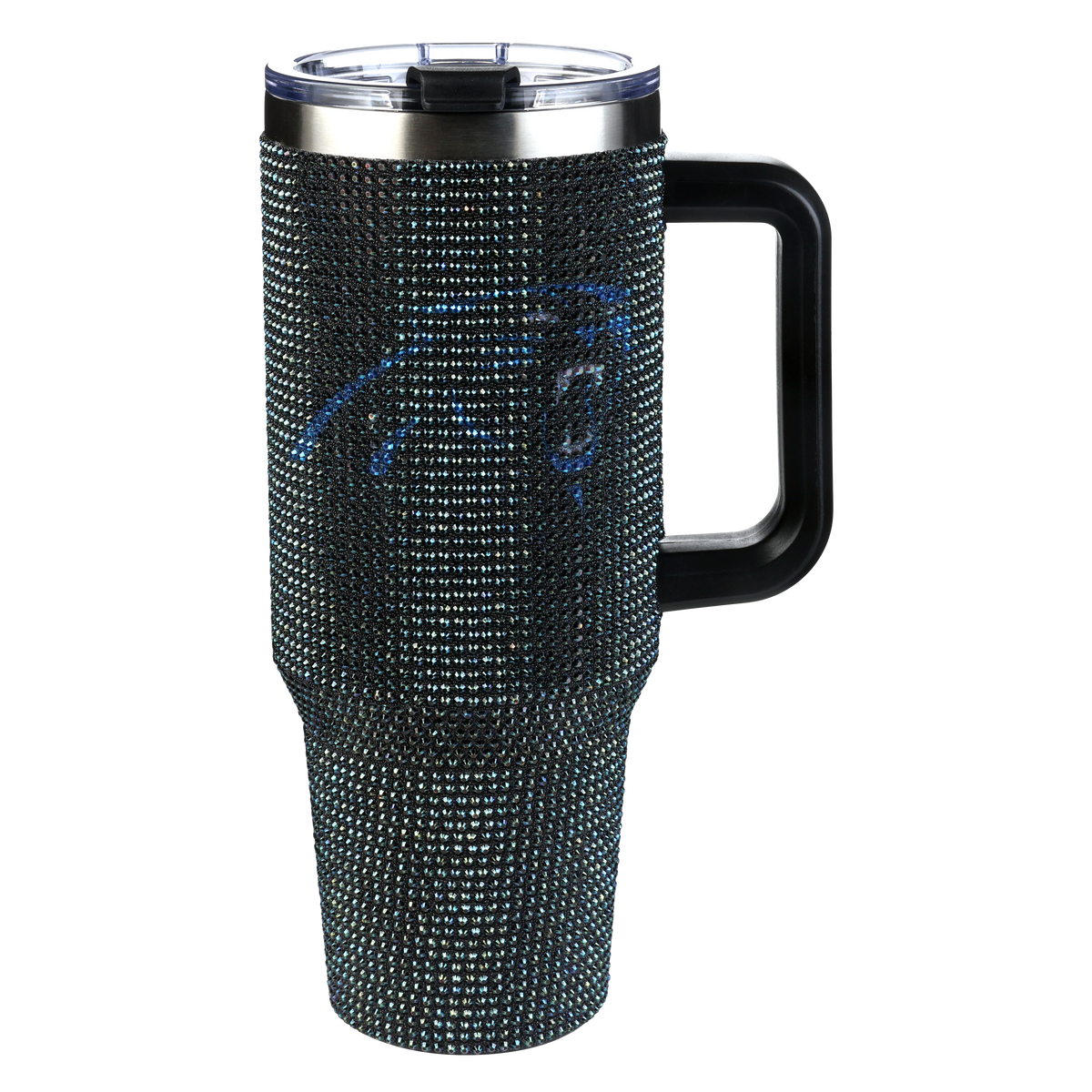 40oz TC Bling Game Day Tumbler I | Carolina Panthers