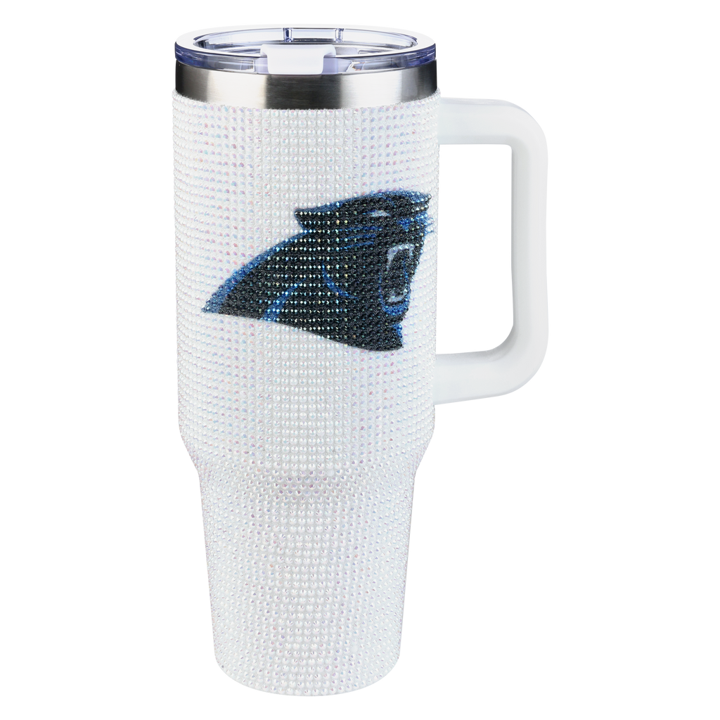 40oz Bling Collosal Tumbler | Carolina Panthers