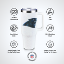 40oz Bling Collosal Tumbler | Carolina Panthers