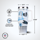 40oz Team Spirit Game Day Tumbler I | Carolina Panthers