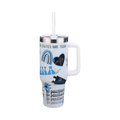 40oz Team Spirit Game Day Tumbler I | Carolina Panthers