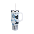 40oz Team Spirit Game Day Tumbler I | Carolina Panthers