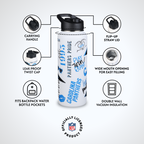 34oz Team Spirit Water Bottle I | Carolina Panthers
