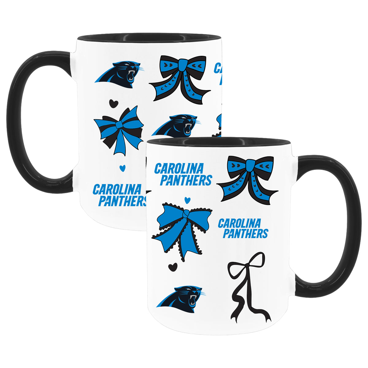  Browns 2pk 15oz Bow Coffee Mug 