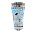 Sketchpad Design 30oz SS Tumbler | Carolina Panthers