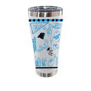 Sketchpad Design 30oz SS Tumbler | Carolina Panthers