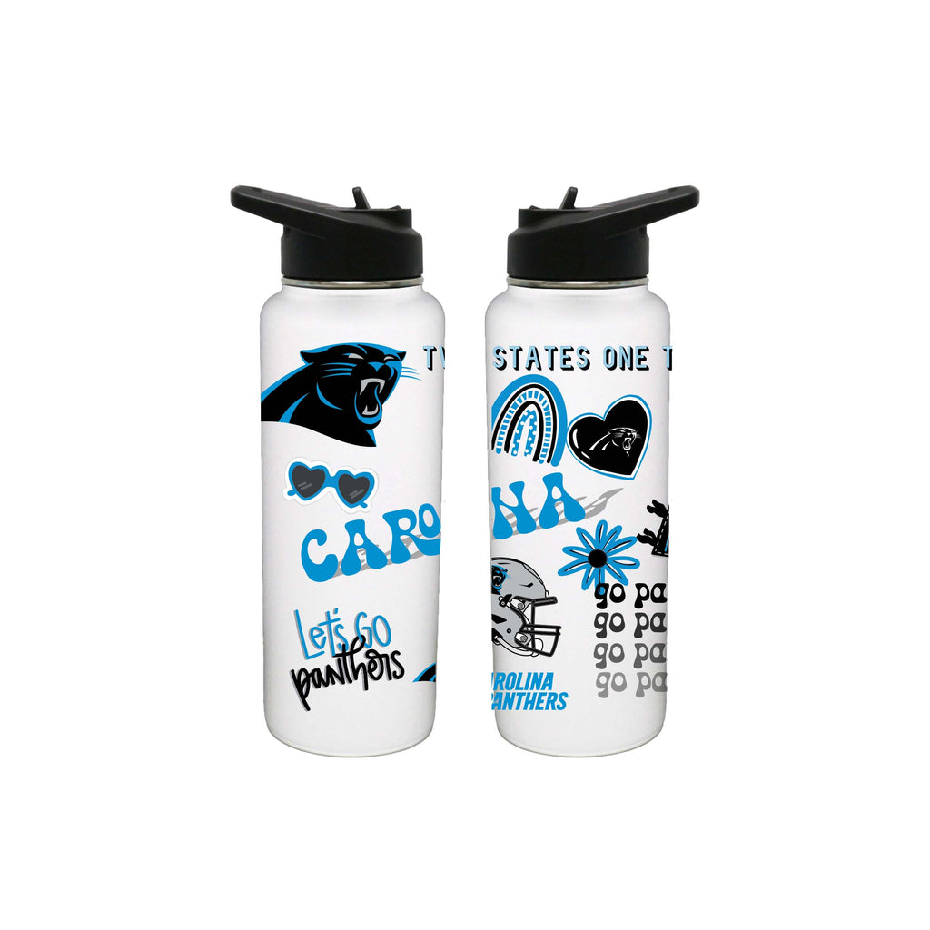 Loco Design 34oz Quencher | Carolina Panthers