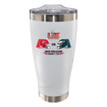 20oz White Tumbler, Direct Print, Super Bowl 59, Chiefs vs. Eagles, 2025