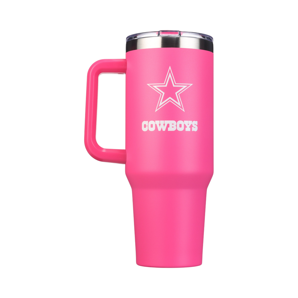 40oz Pink Game Day Tumbler I | Dallas Cowboys