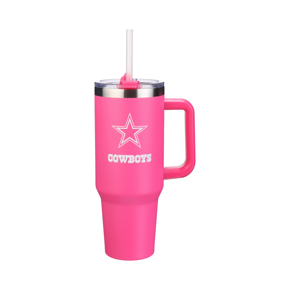 40oz Pink Game Day Tumbler I | Dallas Cowboys