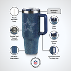 40oz TC Bling Game Day Tumbler I | Dallas Cowboys