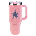 40oz Pink Bling Game Day Tumbler I | Dallas Cowboys