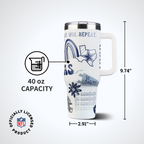 40oz Team Spirit Game Day Tumbler I | Dallas Cowboys