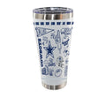 Sketchpad Design 30oz SS Tumbler | Dallas Cowboys