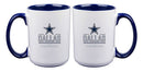2pk Inner Color Home-Away Mug Set | Dallas Cowboys