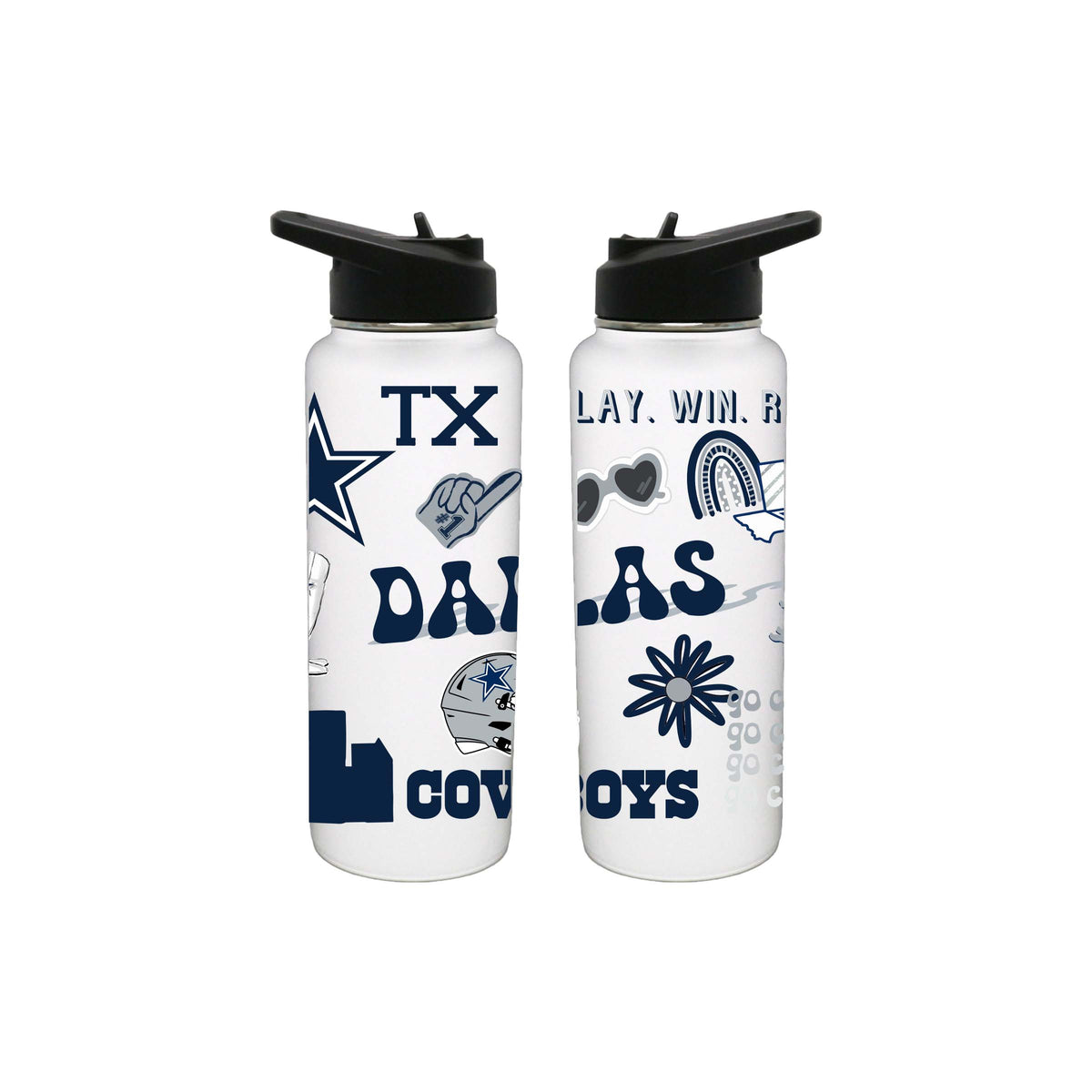 Loco Design 34oz Quencher | Dallas Cowboys