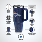 40oz TC Bling Game Day Tumbler I | Denver Broncos